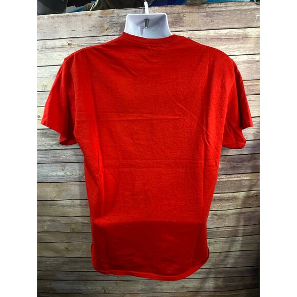 Dragon Ball Super Men Shirt Large Red Goku Super Saiyan God Graphic Anime Tee - Picture 3 of 9